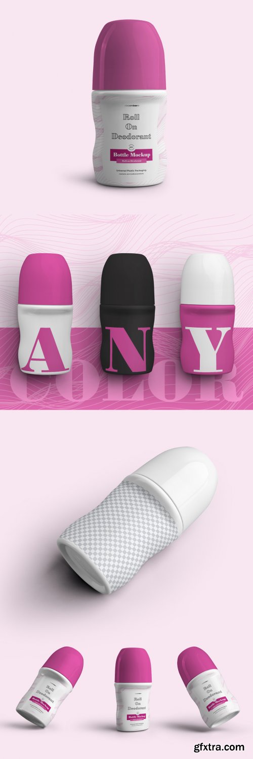 6 Roll-On Deodorant Mockups 383956663