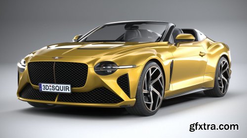 Cgtrader - Bentley Mulliner Bacalar 2021 3D model