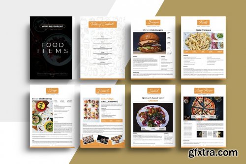 CreativeMarket - Recipe Book Template 5233228