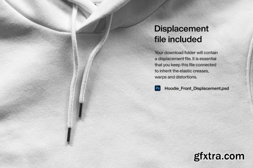 CreativeMarket - Hoodie Front Mockup 5478463