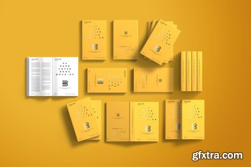 CreativeMarket - Book Mockup Scene Creator 5016383