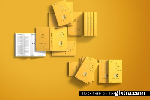 CreativeMarket - Book Mockup Scene Creator 5016383