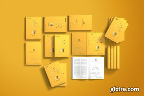 CreativeMarket - Book Mockup Scene Creator 5016383