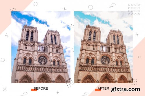 CreativeMarket - Lightroom Preset - Vlogging in Paris 5239994