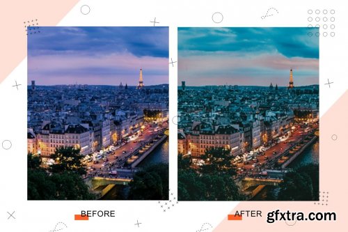 CreativeMarket - Lightroom Preset - Vlogging in Paris 5239994