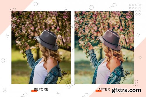 CreativeMarket - Floral Fragrance - Lightroom Presets 5239931