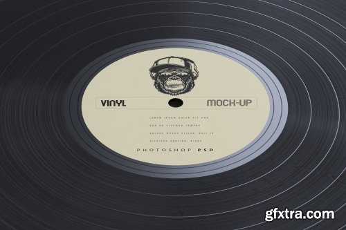 CreativeMarket - Vinyl Mockups 5485891