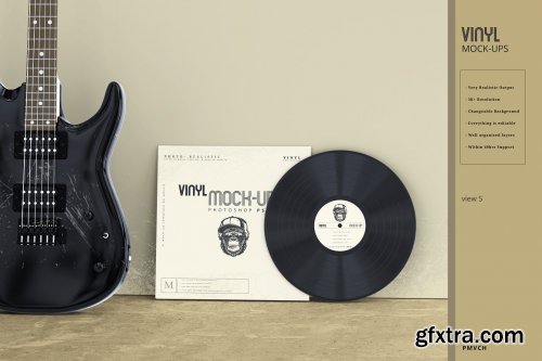 CreativeMarket - Vinyl Mockups 5485891