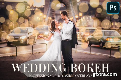 CreativeMarket - Wedding Bokeh Overlays 4934941