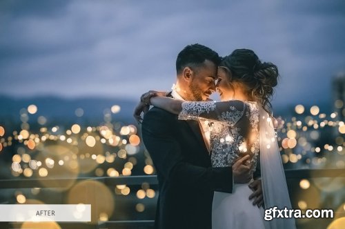 CreativeMarket - Wedding Bokeh Overlays 4934941