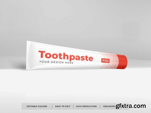 Download Toothpaste packaging 3d mockup - 16 PSD » GFxtra