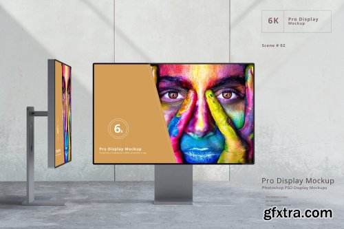 CreativeMarket - Pro Display Mockups 5488648