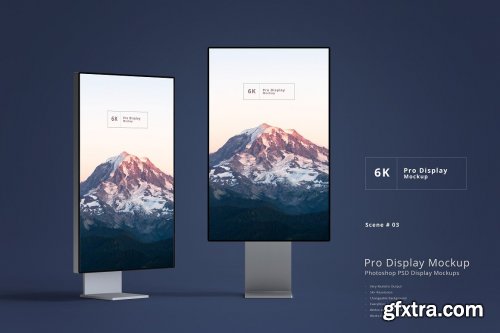 CreativeMarket - Pro Display Mockups 5488648