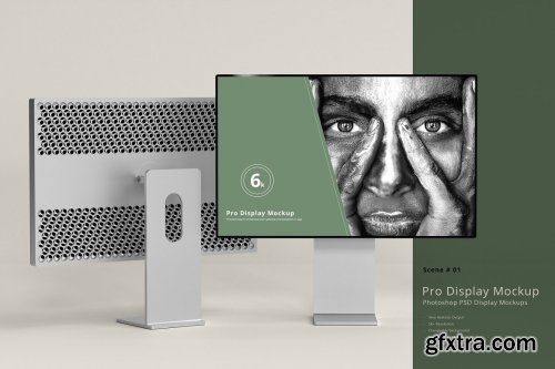 CreativeMarket - Pro Display Mockups 5488648