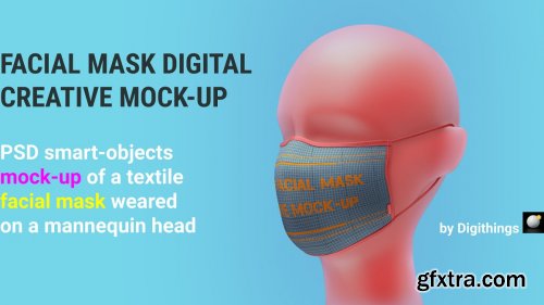 CreativeMarket - Facial mask MOCK-UP 5012151