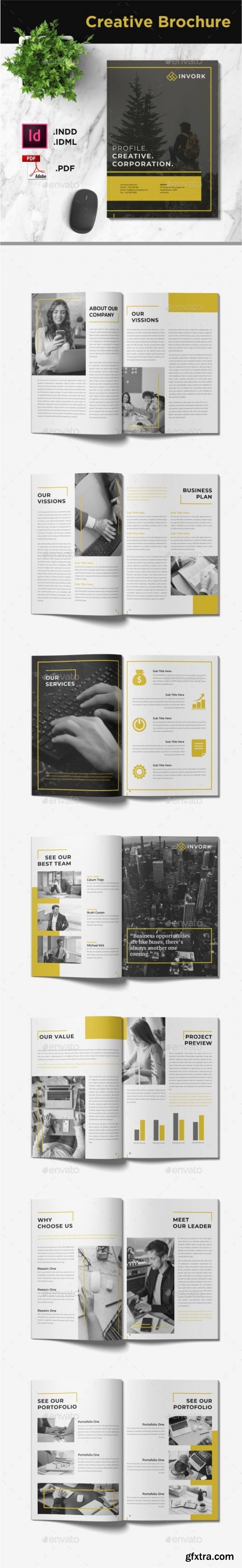 GraphicRiver - Invork - Business Brochure Template 28458511