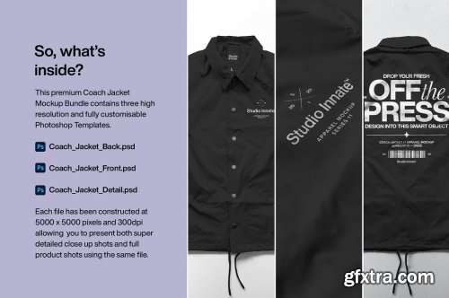 CreativeMarket - Coach Jacket - Mockup Bundle 5175713