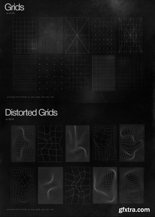 CreativeMarket - Textures, Shapes, Grids, Brushes 5483362