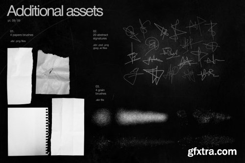 CreativeMarket - Textures, Shapes, Grids, Brushes 5483362