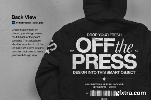 Download Creativemarket Windbreaker Jacket Mockup Bundle 5346858 Gfxtra