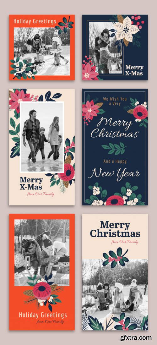 Christmas Social Media Layout Pack 386974031