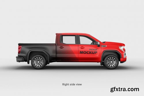 CreativeMarket - Pickup Mockup 4 4896048