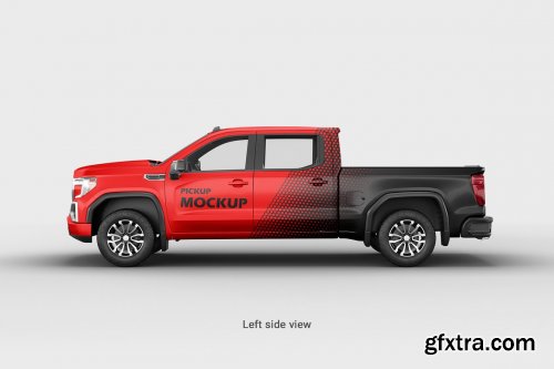 CreativeMarket - Pickup Mockup 4 4896048