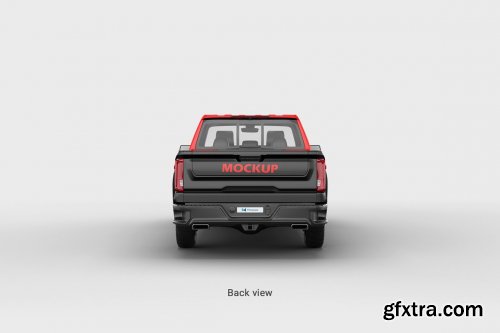 CreativeMarket - Pickup Mockup 4 4896048