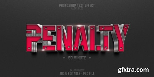 Text style effect template