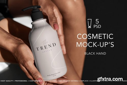 CreativeMarket - Cosmetic Mock-Up Black Hand 5141900