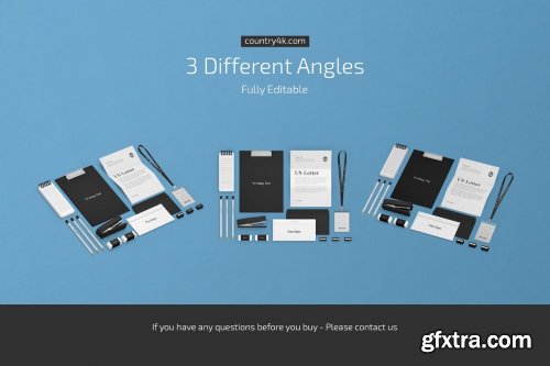 CreativeMarket - Stationery Mockup Set 5498116