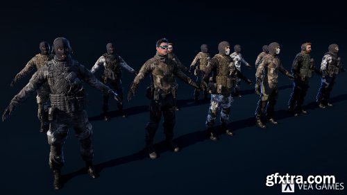 CharGen: Enemy Soldiers Pack