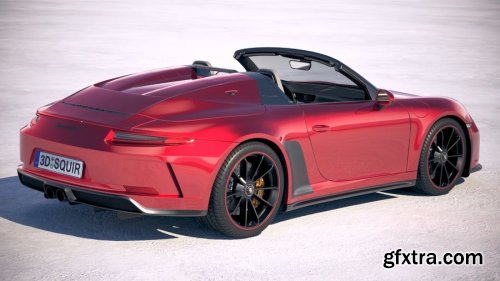 Porsche 911 Speedster 2019 3D Model