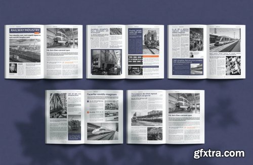 Railway Industry - Newsletter Template