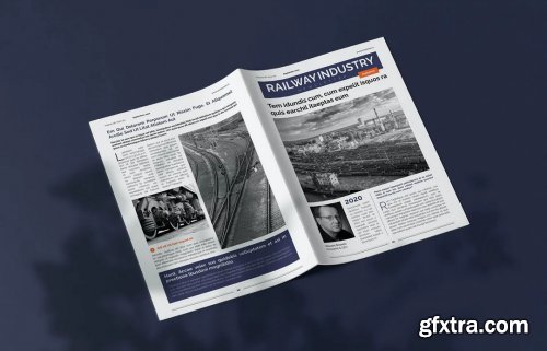 Railway Industry - Newsletter Template