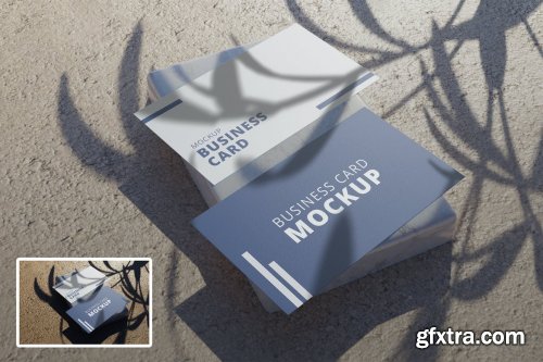 Realistic Business Card Mockup Vol 4