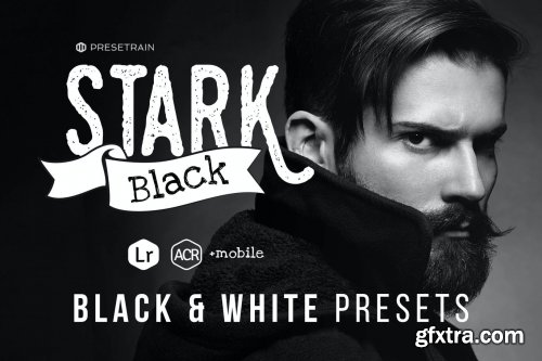 Stark Black - Dramatic Black & White Presets