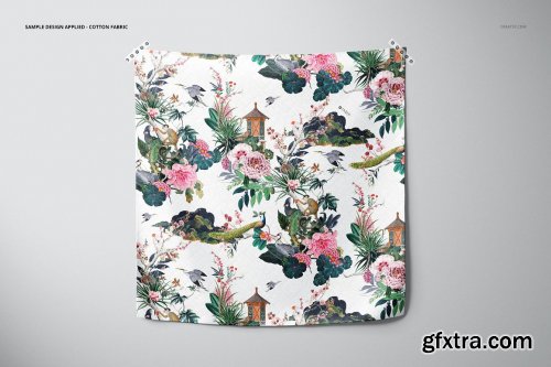 CreativeMarket - Furoshiki Fabric Wrap 2 Mockup Set 5324316