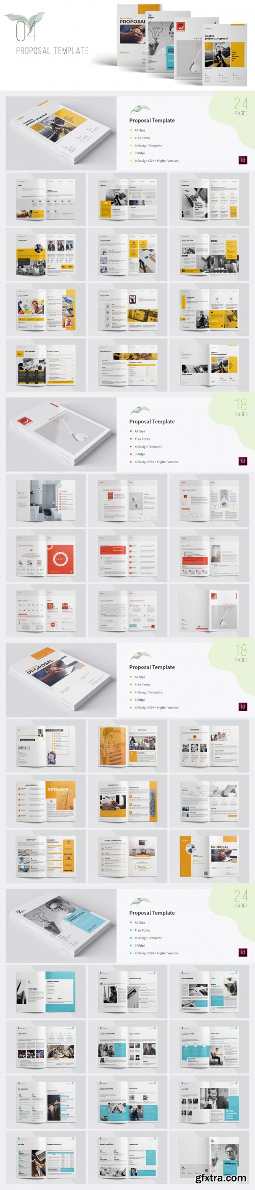 CreativeMarket - 90+ Print Templates Mega Bundle 5193706