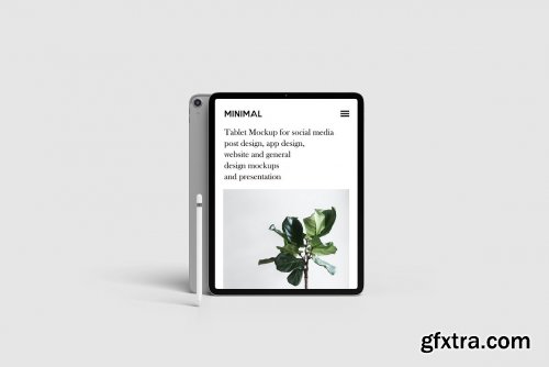 CreativeMarket - Clean iPad Pro Mockup 5503322