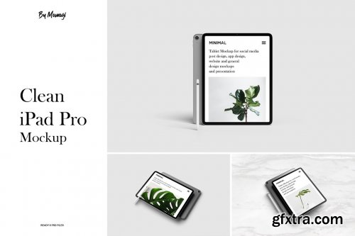 CreativeMarket - Clean iPad Pro Mockup 5503322