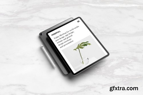 CreativeMarket - Clean iPad Pro Mockup 5503322