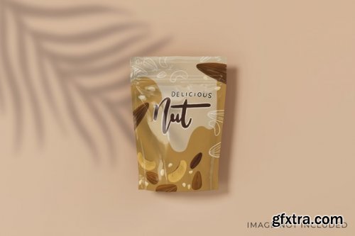 Realistic product packaging mockup