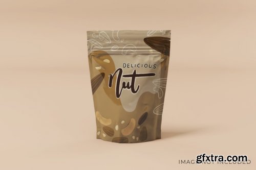 Realistic product packaging mockup