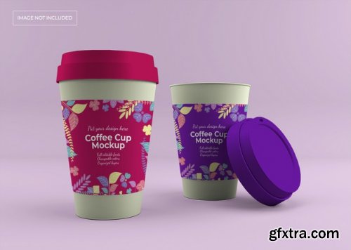 Take away coffee cup mockup