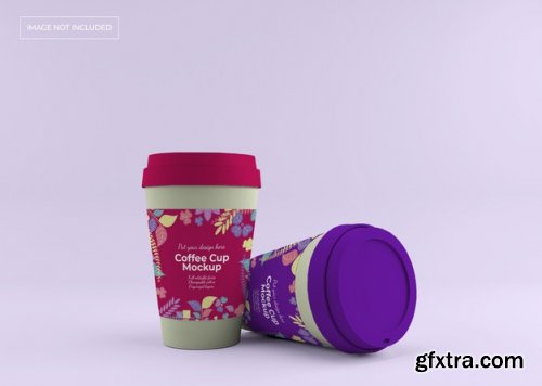 Take away coffee cup mockup