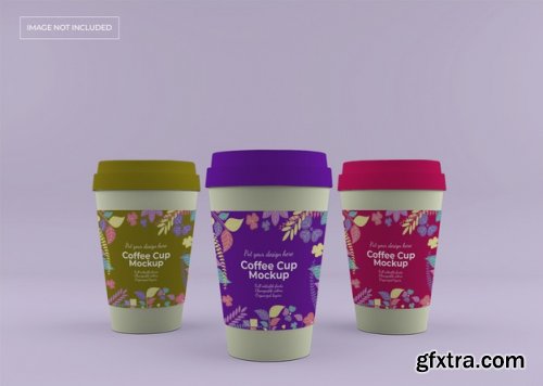 Take away coffee cup mockup