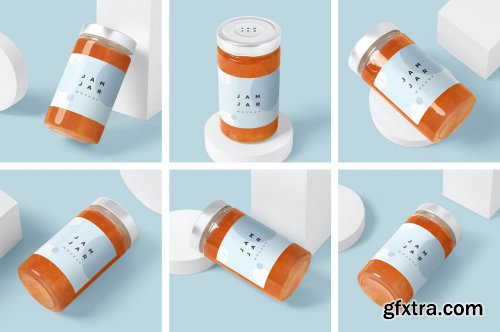 Jam Jar Mockups