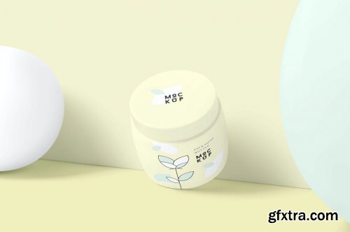 Cosmetic Packaging Bottle & Jar Mockups