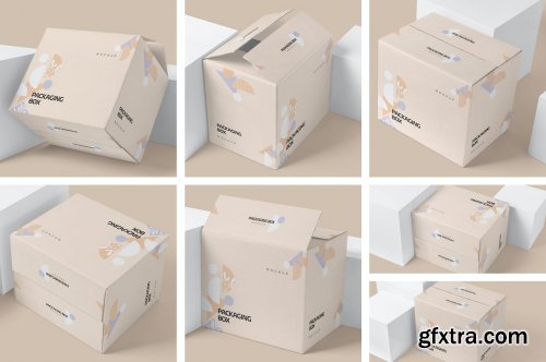 7 Packaging Box Mockups